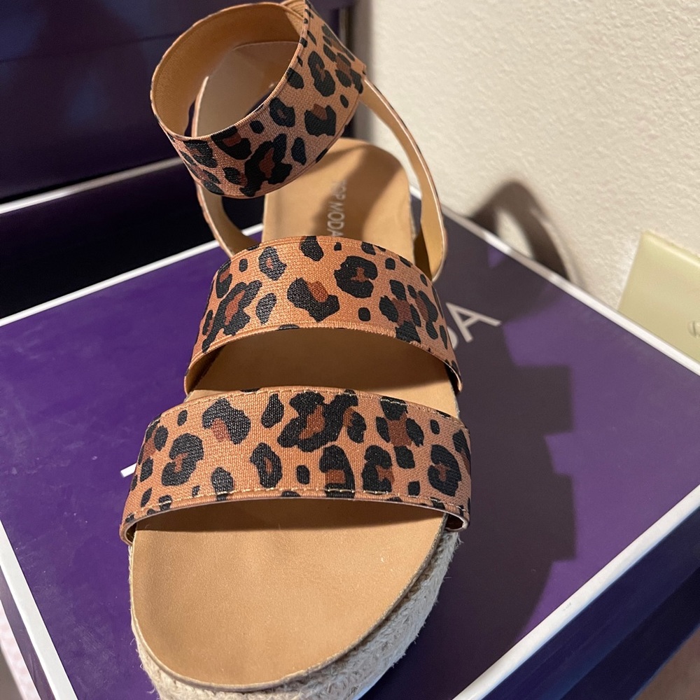 Leopard Sandals